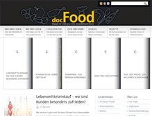Tablet Screenshot of docfood.info